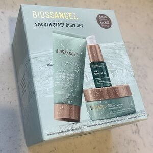 NWT Biossance Smooth Start Body Set Travel Size